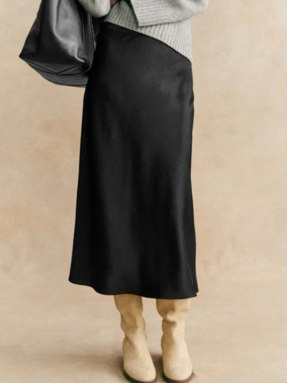 Sezane Sandy Skirt Black 46/14